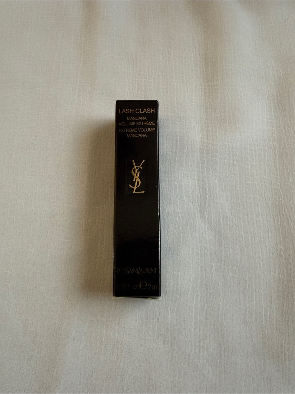 Yves Saint Laurent Lash Clash Mascara — Black & Gold Packaging